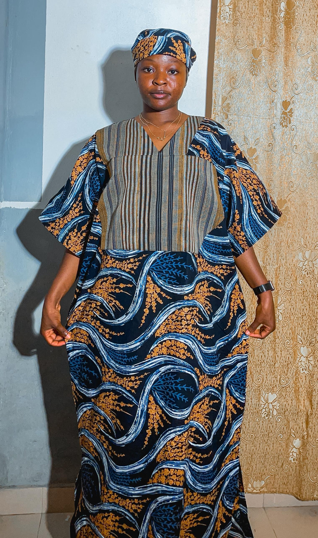 Midnight Heritage Boubou 🖤✨