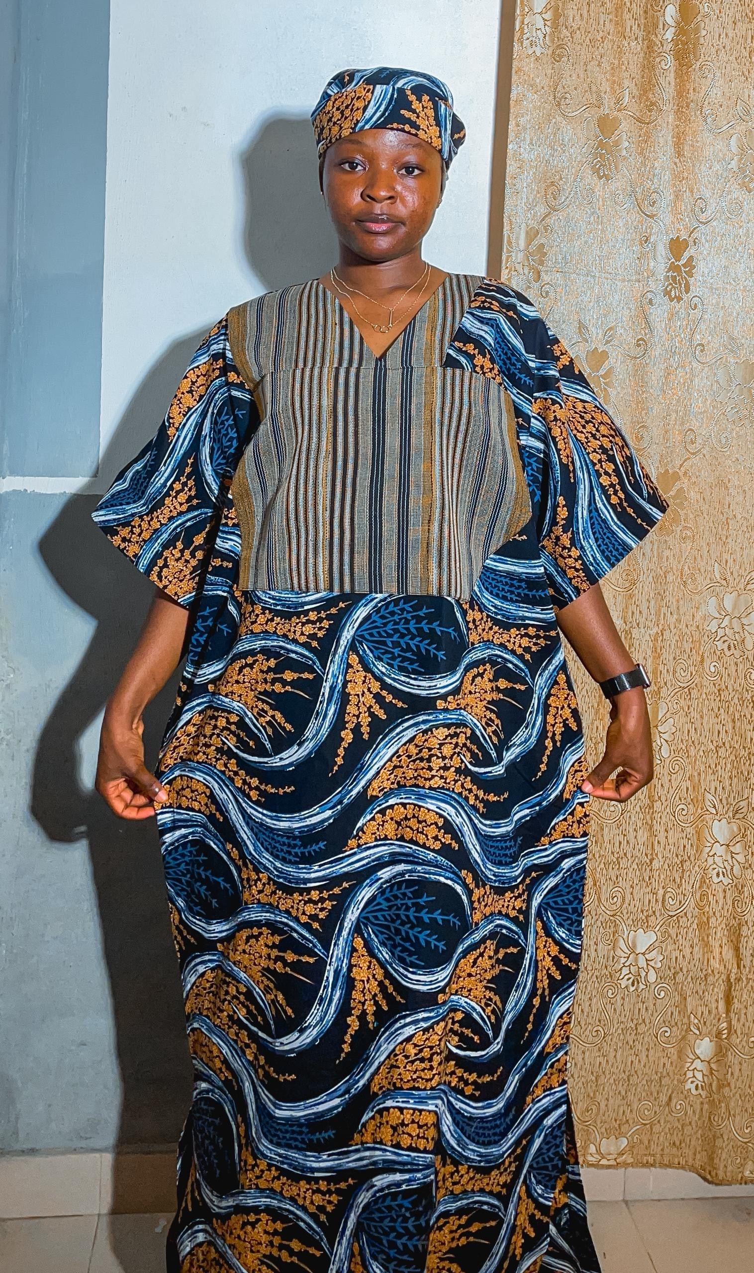 Midnight Heritage Boubou 🖤✨