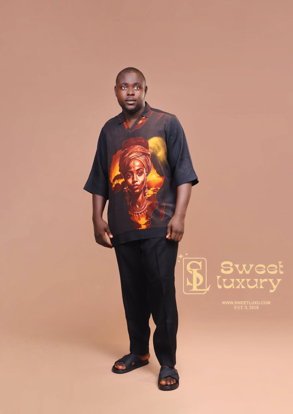Griot’s Tale Black Graphic T-Shirt