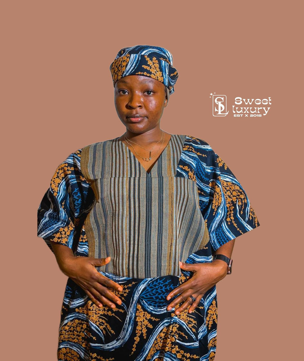 Midnight Heritage Boubou 🖤✨